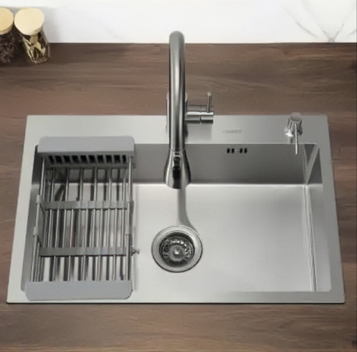 Stainless Steel Kitchen Sink Bowl | Heavy Duty Soundproof Design | | Imported Material 60cm x 45cm