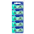 MuRata Original 5 Pcs SR721SW - 362  1.55V  Battery Button Coin Cell (Made In Japan). 