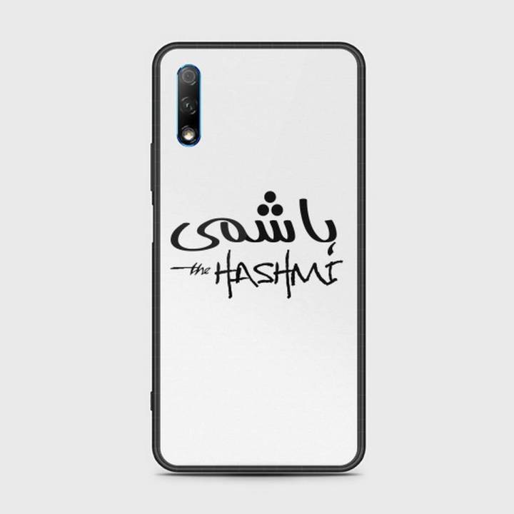 Honor 9X Cover - SkinLee HQ Infinity Glass Case (Soft) - Caste Name Hashmi Customized Cover - SKINLEE-672-1-808-409