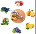 Stainless Steel Manual Fruit Juicer Heavy Duty Alloy Lemon Press Squeezer. 