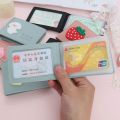 Cute Driver's License Cartoon Leather Driving License Cover Women ID Card Documents Business ID Pass Certificate Folder Wallet. 