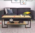 Coffee Table, Charter black and white finish New Arrival , Decent style center table. 