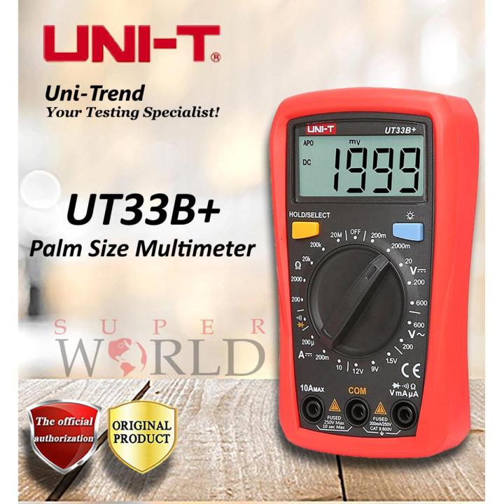 UT33B+ Palm Size Multimeter