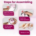 VGR V-733 Professional Ladies Grooming Kit,Epilator for women for full body grooming| 6 in 1 lady care set,LED Display,90min Runtime &600mAh Lithium Battery with IPX 7 Waterproof. 