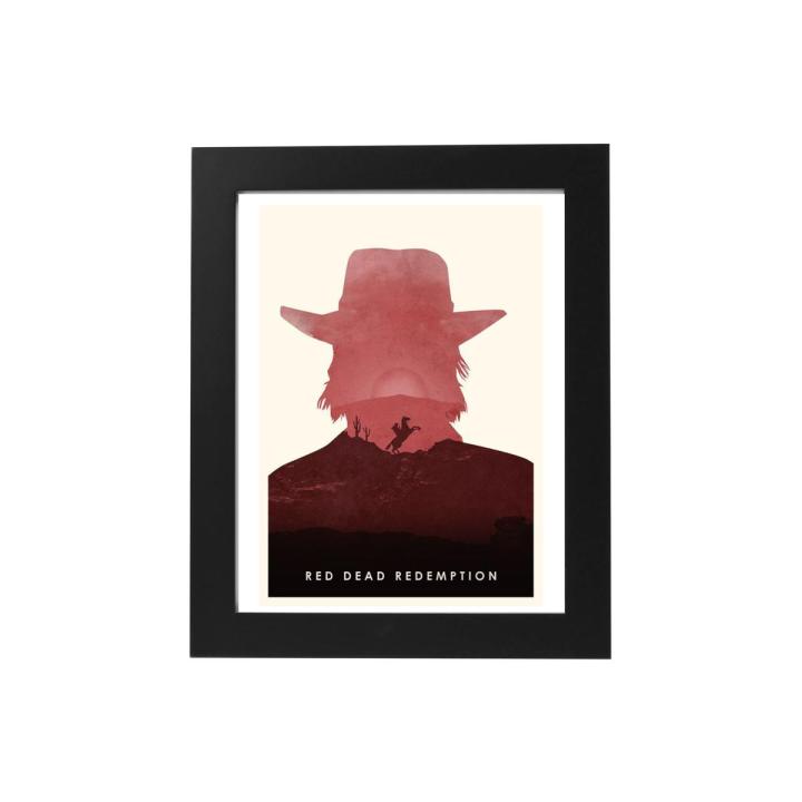 Red Dead Redemption 2 Rockstar Games RDR2 Games Enthusiasts Posters Vinyl Paper Quotes Vintage Posters Home Room Art Painting Wall Poster