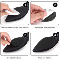 2Pcs Non-Slip Shoes Pads Shoe Grip Sole Self-Adhesive Pad Mat Stick Rubber Self-Adhesive Shoe Grips Anti Slip Shoe Pads. 