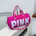 [Kashif Luggage] Pink Gym Bag Cute Duffle Bag Travel Tote Bag Overnight Carryon for Swim Sports Gym Travel Bag. 