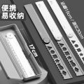 Multifunctional folding ruler for primary school students 30cm long ruler with wavy line ruler children's suit 15cm plastic boy first grade hard ruler geometric pattern measurement stationery creativity. 