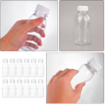 Pack of 50 Mini Empty Bottles for Zam Zam Water 100ml BPA-Free Clear Plastic with Twist Caps Ideal for Hajj Umrah Gifts. 