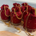 Bridal Potli Bag Elegant Party Wear Clutch for Women. 