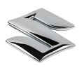 Front Grill S Monogram / Badge 3D Chrome For Suzuki Mehran. 