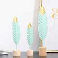 1 Piece Home Decoration Piece Leaf Style Side Table Decoration for Home. 