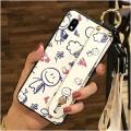 Silicone phone case Phone Case For Samsung Galaxy A2 Core cell phone cover Lanyard Kickstand phone pouch mobile case. 