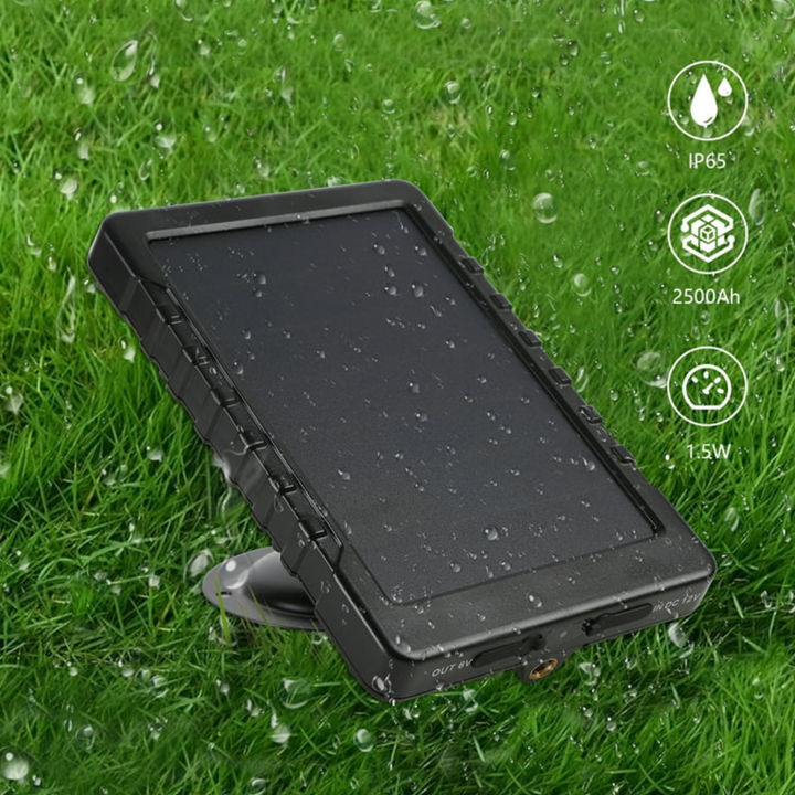 Trail%20Camera%20Solar%20Panel%20-%20DC%206V/3000mAh%20Solar%20Power%20Bank%20for%20Wildlife%20Monitoring%20-%20Image%203