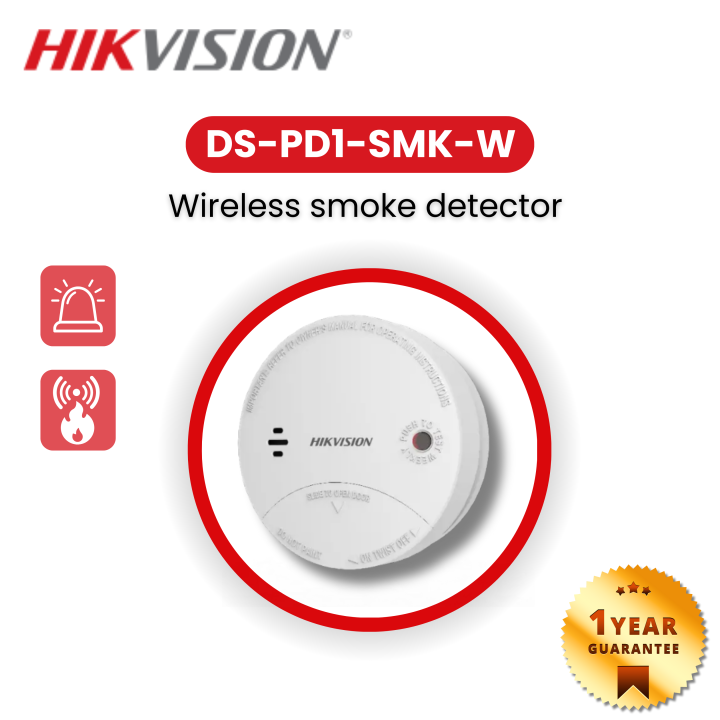 Wireless Smoke Alarm Detector Fire Protection 85db Smokehouse Combination Fire Alarm Home Office Fire Protection Security System