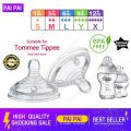 For Tommee Tippee Puting Teat Nipple Baby for Tommee Tippee Bottle Baby X Botol Susu Closer to Nature Teats Lembut Feeding. 