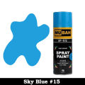 Spray Paint Bottle All Colors Available (Imported) – MUBAH Quick‑Dry, Rust‑Resistant, Glossy Finish for Multi‑Surface Use Metal, Wood, Plastic, Walls, Auto. 