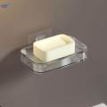 Soap Dish Holder Decorative Clear Soap Storage Rack for Bathroom Tub Counter. 