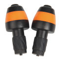 MeterMall 1pair Bicycle Handle Bar End Led Light Silicone + ABS Wing Lights Fixed Turning Signals For Bicycles Fits On Any Road Bicycle. 