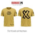 BURNOUT.PK NEW TRENDY SUMMER COLLECTION HALF SLEEVE PRINTED TEES FOR MENS AND WOMENS. 