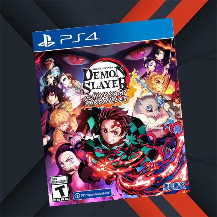 PLAYSTATION 4 DVD DEMON SLAYER THE HINOKAMI CHRONICLES PS4 GAME