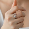 Skyrim New In Women's Crescent Moon Star Cat Ring Stainless Steel Fashion Cute Animal Open Finger Rings Jewelry Gift Wholesale. 
