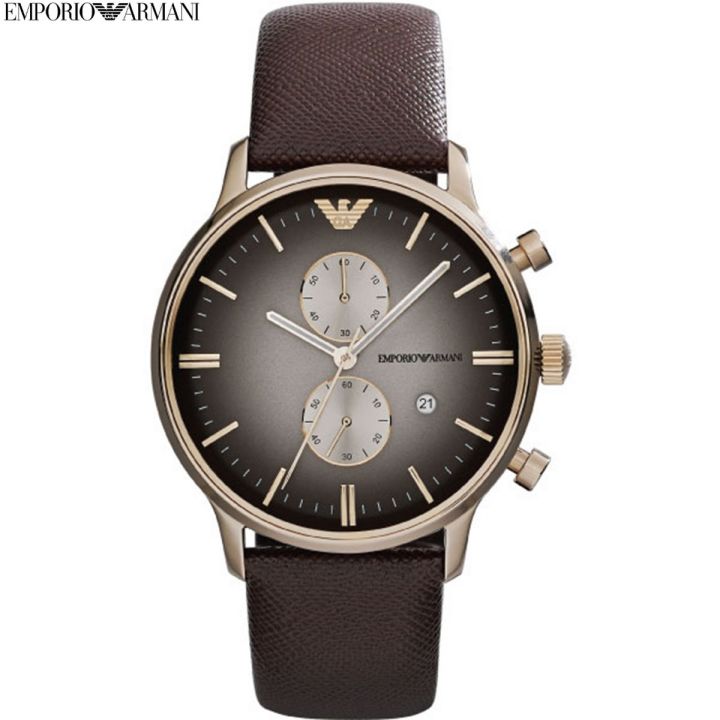 Emporio Armani Retro Mens Chronograph Watch - AR1755