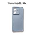 Realme Note 60 / 60X Cover Soft Matt Silicon Puffer Down Jacket Box Design Camera Protection Phone Case For Realme Note 60 / 60X. 