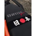 Takata Net Window Cover andJDM Japan Headband Motorcycle Seat Cushion Decoration. 