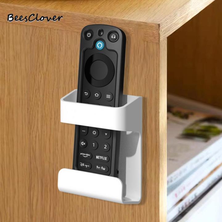 BeesClover Wall Mounted Remote Control Holder Organizer Self Adhesive Storage Rack For Tv Air Conditioner Controller