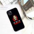 Spain TV Money Heist House Paper Phone Case For iPhone 11 12 Mini 13 14 Pro XS Max X 8 7 6s Plus 5 SE XR Shell. 