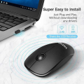 Victsing Wireless Keyboard And Mouse Combo Ultra Slim Thin Keyboard Silent Mouse Set 2.4G Wireless Connection For Notebook, Laptops, computers And Etc. Model:PC176.Available at an affordable price on MaxShop.. 