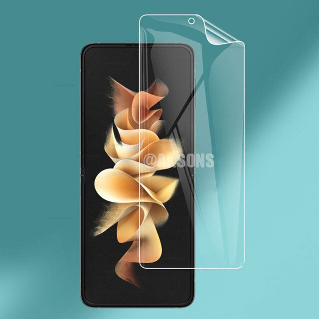Samsung%20Z%20Flip%203%20Screen%20Protector,%20Front%20&%20Backhydrogel%20film%20Jelly%20Protector%20-%20Image%205