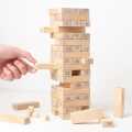 Jenga Number - Jenga - Jenga Game - Jenga Blocks - Blocks For Kids - Toys For Kids - Toy - Blocks - Building Blocks For Kids - Stacking Toys - Jenga Game 54 pc - Jenga Game Large Size - Wooden Stacking Tower Large Size 54 Blocks with 4 Dice. 