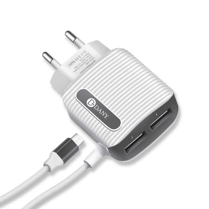 H-86%20Power%20Charger%20-%202.1%20Amp%20-%20Dual%20Charging%20Port%20With%20Attached%201.2m%20MicroUSB%20Cable%20-%20Image%202