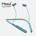 Morui ME06 Power Neckband | Wireless Stereo Bluetooth 5.3 Headphones | Voice Changer Earbuds | Gaming Headset | AirPods Alternative | Hands-Free for Calls & Music. 