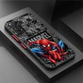 Marvel Spiderman Phone Case for Xiaomi Redmi Note 11 Pro 8 Pro 7 8T 10 Pro 10S 12 9S 9 11S 12S 11T 12 Pro Funda Luxury Cover. 
