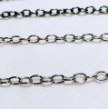 115 cm / 45 Inches 6mm O Shape Durable Metal Chain Links for Crafting and Jewelry | Purse Clutches Cross Body Bags Chain | Perfect for Crafting, Jewelry Making, and Various DIY Projects. 