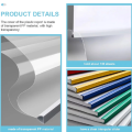 Thickening Transparent File Folder Good Quality Transparent A4 Sliding Report Covers A4 Report Display Cover Organizer for. 