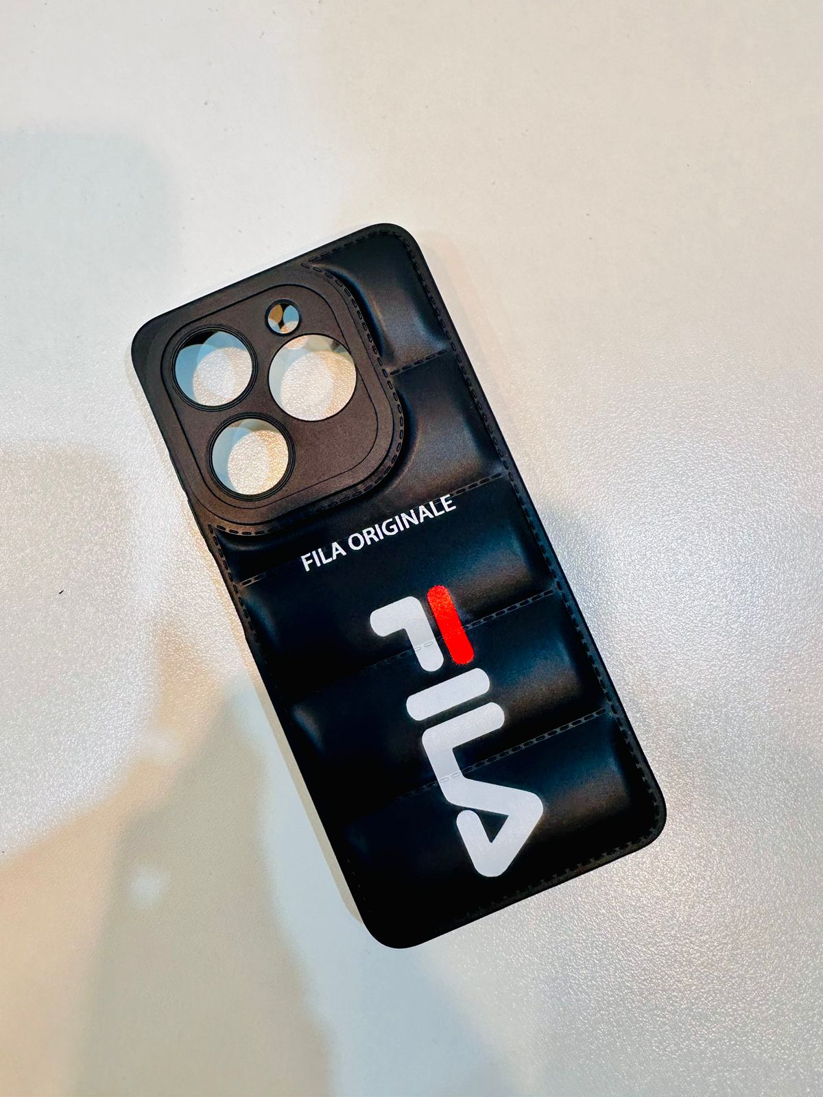 Lahore Mobile Case for Tecno Pop 8 Back Covers - Premium Soft Silicon Puffer Case - New Elegant Designs 2