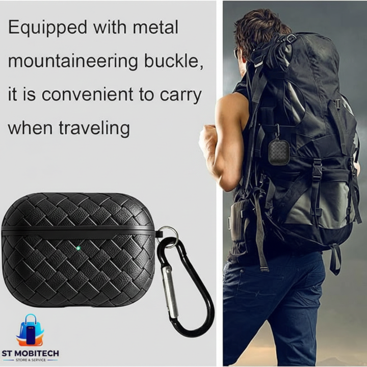 Silicone%20Braided%20Protective%20Case%20for%20Pro%202%20Earbuds%20%7C%20Shockproof%20Cover%20%7C%20Scratch%20Resistant%20%7C%20Carabiner%20Hook%20%7C%20ST%20Mobitech%20-%20Image%203