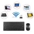 KM901 Keyboard Mouse Combo 2.4G Wireless 78 Key Mini Keyboard And Mouse Set. 
