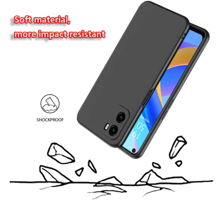 Oppo%20A76%20Matte%20Black%20Soft%20Silicon%20Back%20Cover%20-%20Image%205