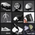 Chrome Paint Marker Reflective Liquid Mirror Paint Pens Golden Silvery Ink 2mm Writing Tip For Model Metal Wood Plastic Stone. 