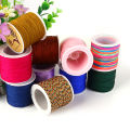 50m/lot 0.8mm Cotton Cord Nylon Cord Thread String DIY Beading Braided Bracelet Jewelry Making. 