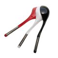Salan Spoon | Rice Spoon with Steel handle Serving Colorful Melamine (10 inch). 