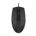 A4Tech OP-330S Wired Mouse - SILENT CLICK - 1200 DPI - For PC Laptop - Black. 