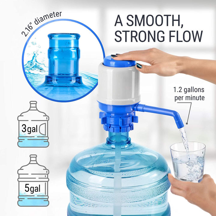 Manual Hand Press Water Pumps Manual Water Bottle Jug Hand Pump For 19 Ltr Gallon