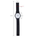 Fashion Casual Men's Glow-in-the-dark Quartz Watch Women's Roman Simple Style Business Clock Men's Watch Small Black Watch. 