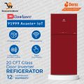 Dawlance Refrigerator | 91999 Avante+ IOT  Double Door Refrigerator | Digital Touch Display+ Wi-Fi Connectivity | Glass Door Refrigerator -Inverter Technology-Energy Saving-12 Years Compressor Warranty.. 